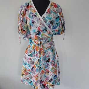 A Mere Co Resort Linen/Cotton Coverup. M/L